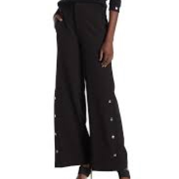 RACHEL Rachel Roy High Waist Snap Button PANTS - Picture 1 of 10